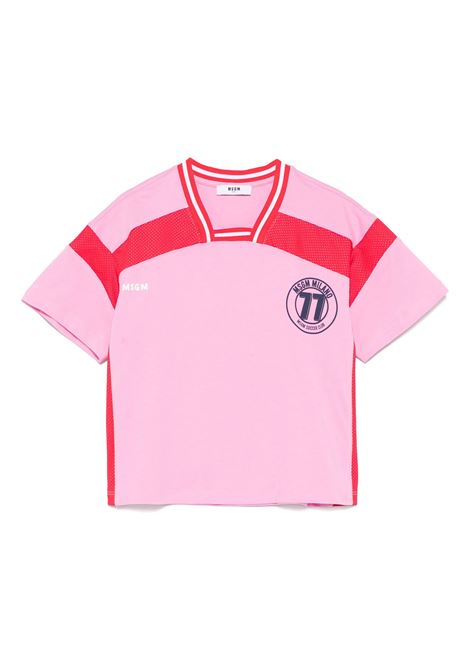 T-shirt in jersey MSGM KIDS | S5MSJGTH252MS003